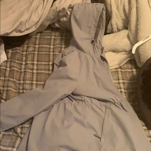 New Balance Gray Windbreaker